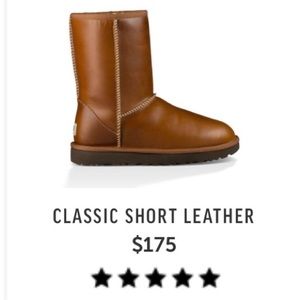 UGG Classic Leather in Chestnut